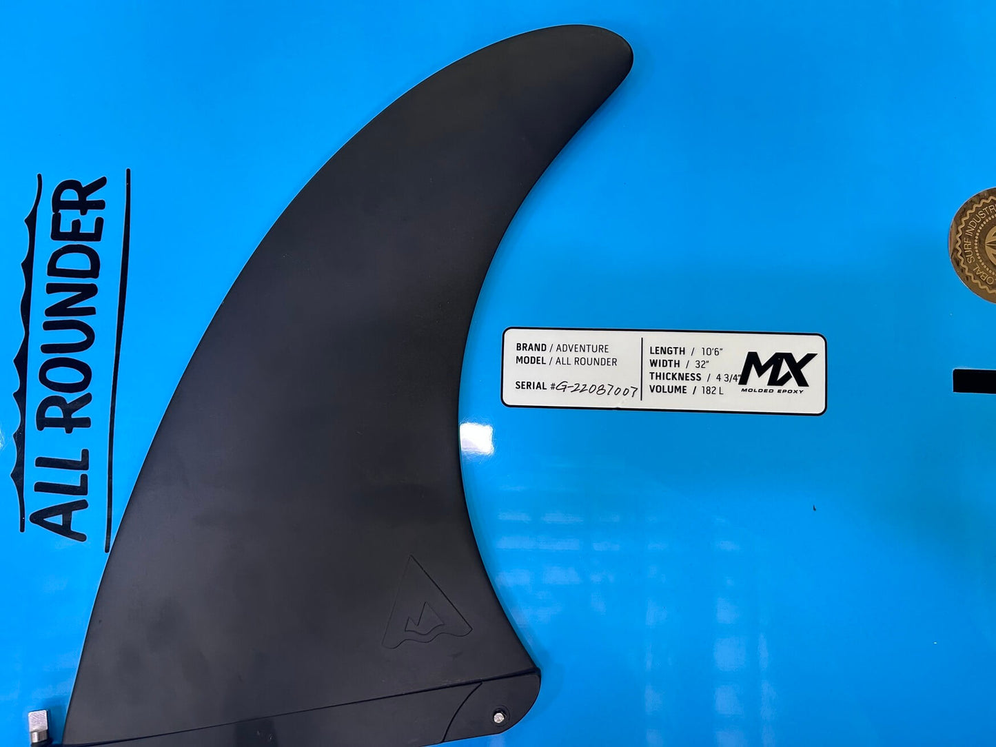 10'6 AP All Rounder SUP 182 Litres