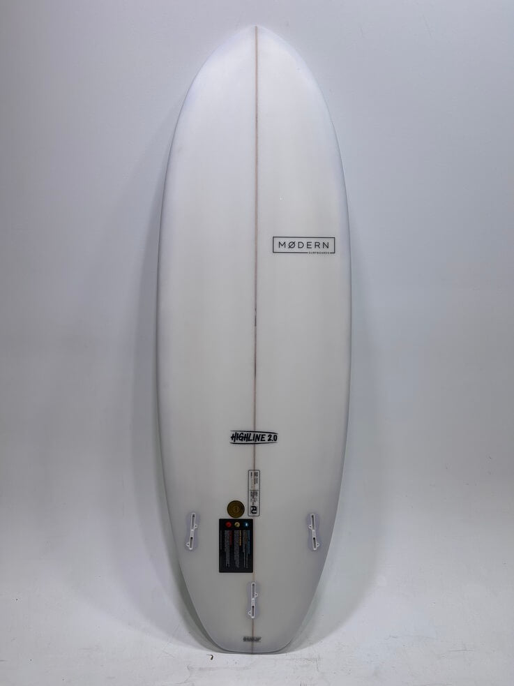 6'3" Highline 2.0 Sea Green 46 litres