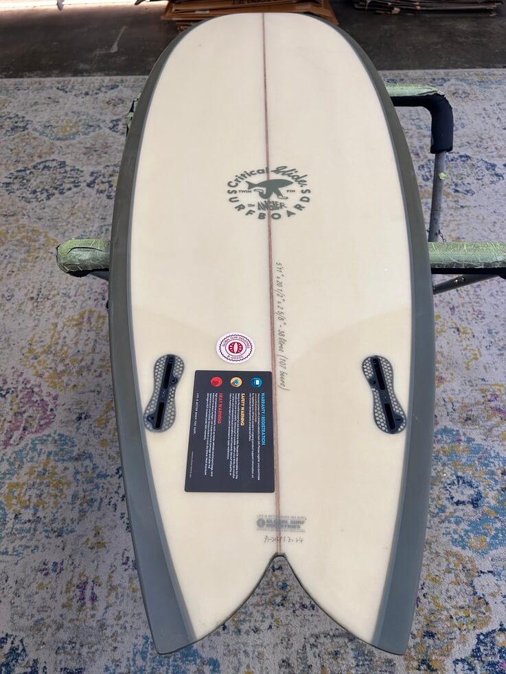 5'11" TCSS ANGLER TWIN Articoke