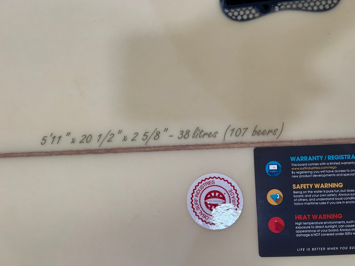 5'11" TCSS ANGLER TWIN Articoke