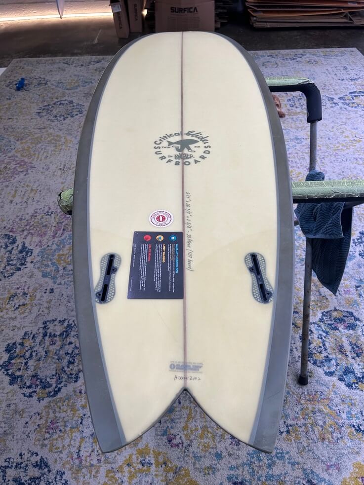 5'11" TCSS ANGLER TWIN Articoke#2