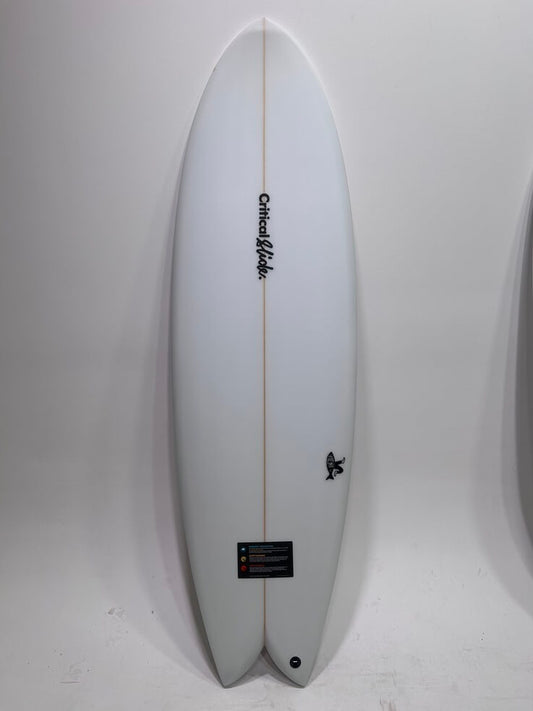 6'3" TCSS The Angler - PU twin 42 Litres