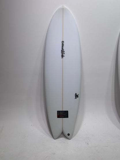6'3" TCSS The Angler - PU twin 42 Litres