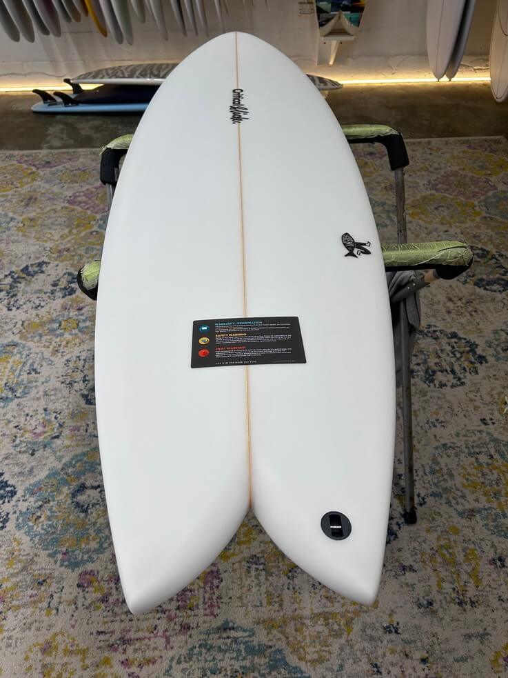 6'3" TCSS The Angler - PU twin 42 Litres