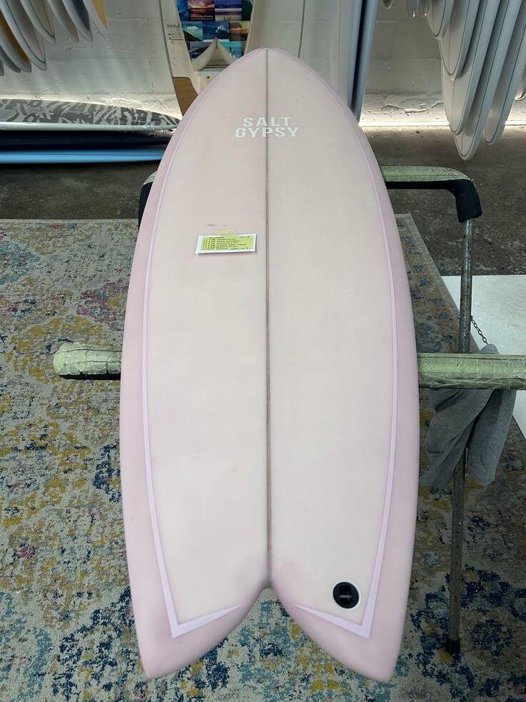 5'8 Shorebird Twin Pink 31Litres