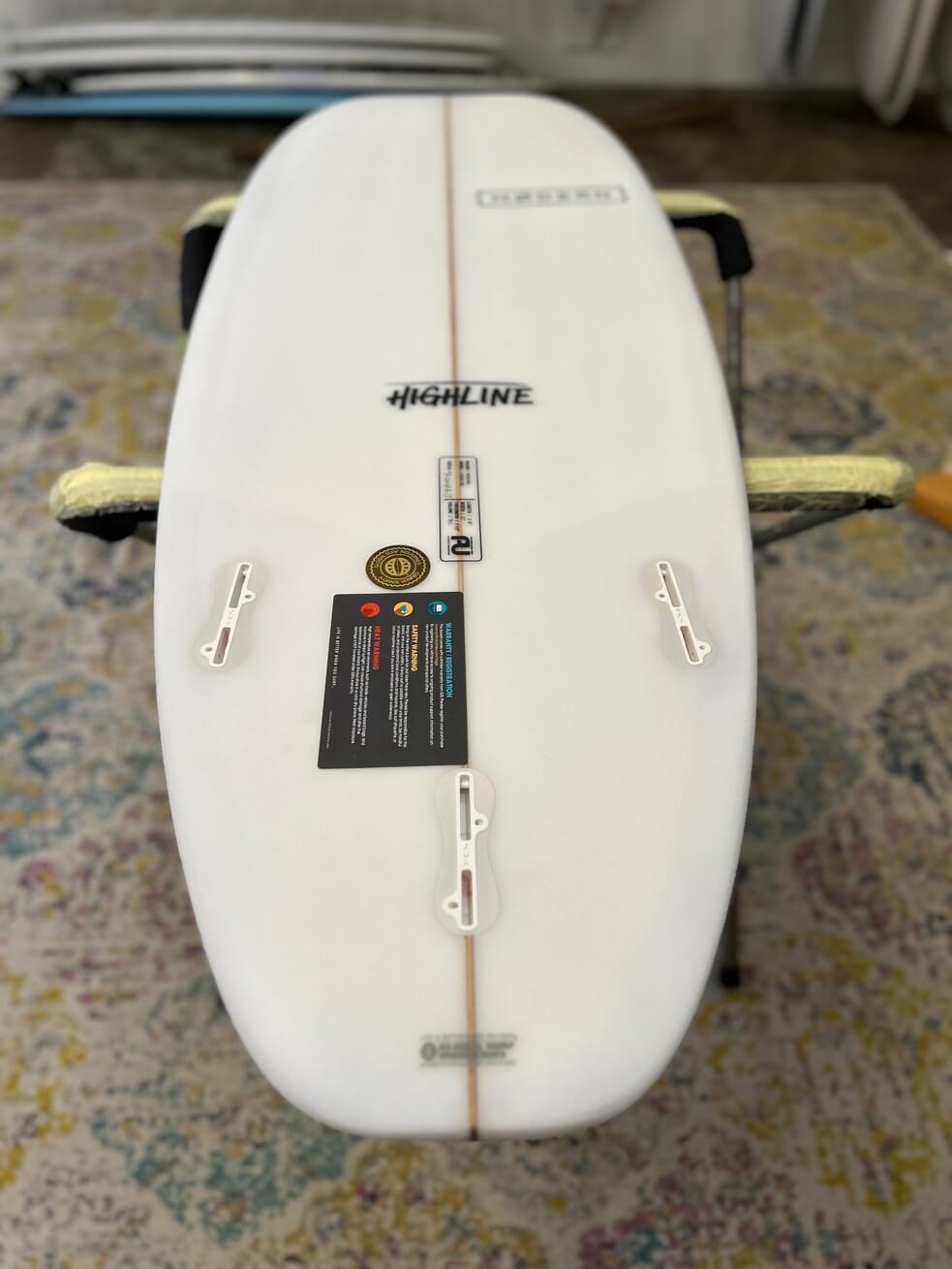 5'8 Modern Highline Clear 35 Litres