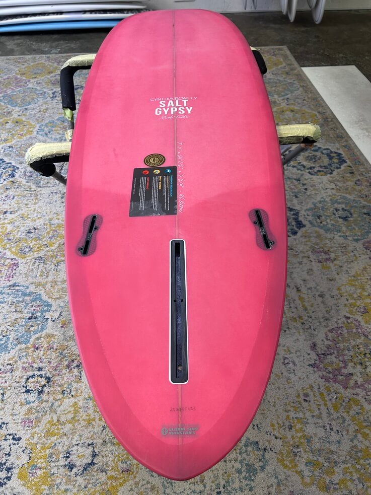 7'0' Salt Gypsy Mid Tide Pink Glow 46 litres