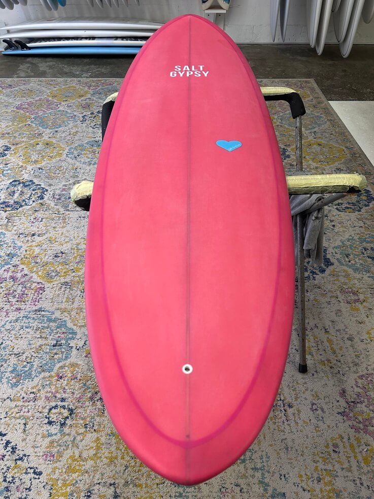 7'0' Salt Gypsy Mid Tide Pink Glow 46 litres