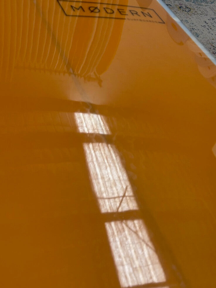 9'1 Modern Retro Golden Orange 78 Litres