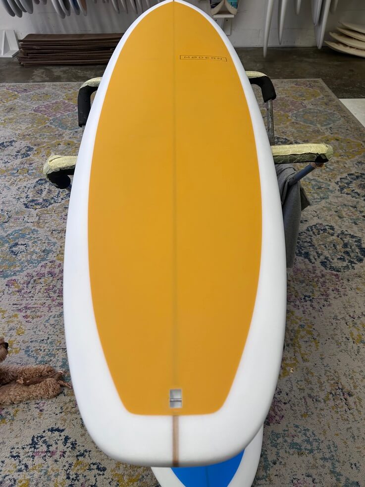 7'6" Modern Falcon Golden Orange 53 Litres