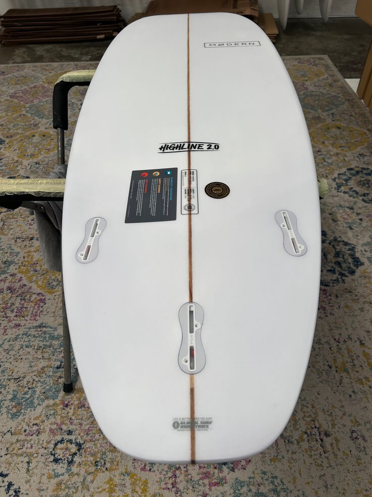 6'6" Highline 2.0 Watermelon Pink 51 litres