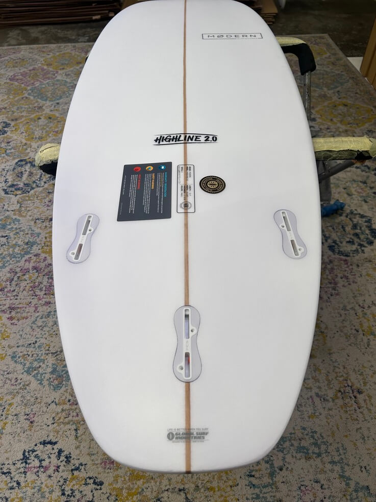 6'3" Highline 2.0 46 litres