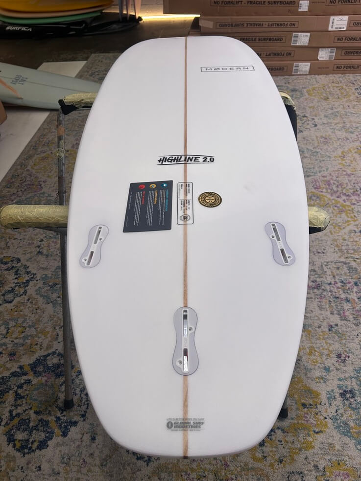 6'3" Highline 2.0 46 litres