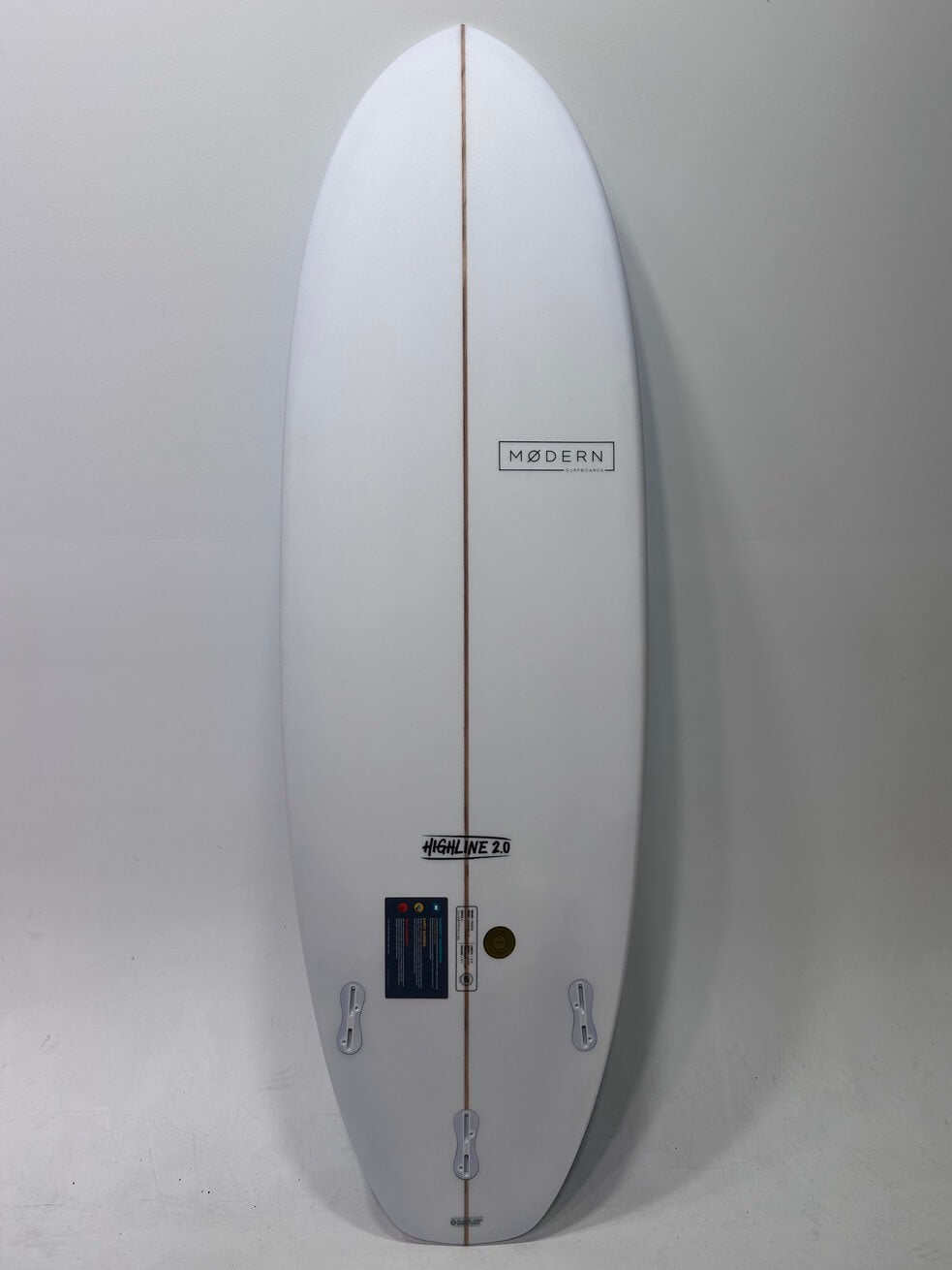 6'6" Highline 2.0 Sea Note Blue 51 litres