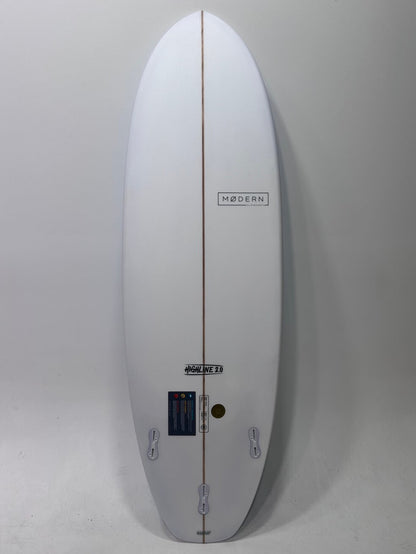6'6" Highline 2.0 Sea Note Blue 51 litres
