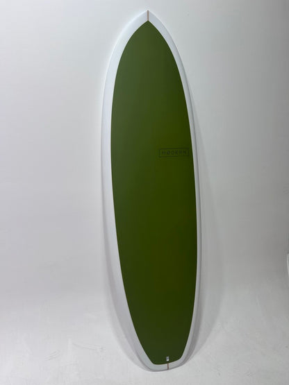 6'6" Highline 2.0 Pine Green 51 litres