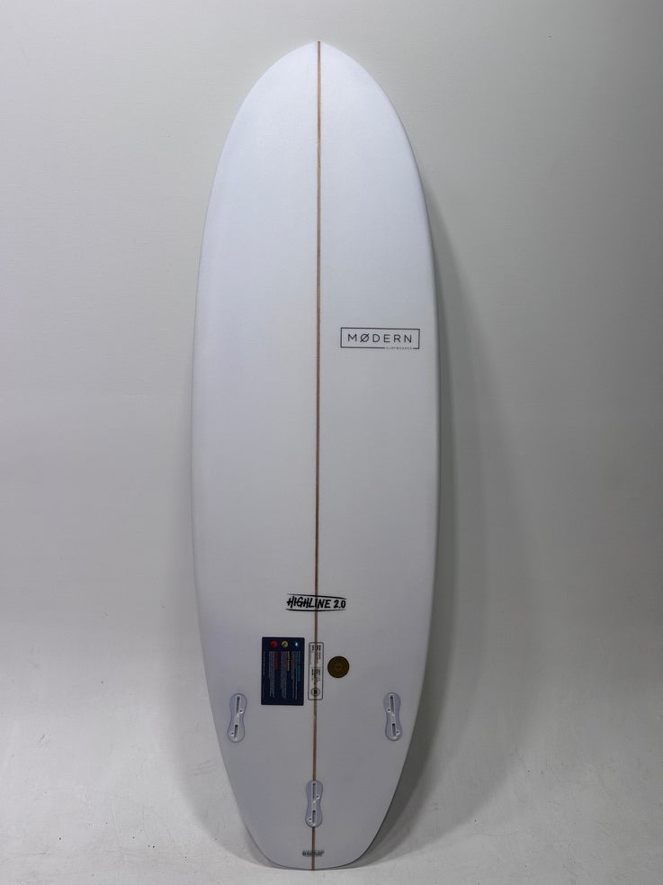 6'6" Highline 2.0 Pine Green 51 litres