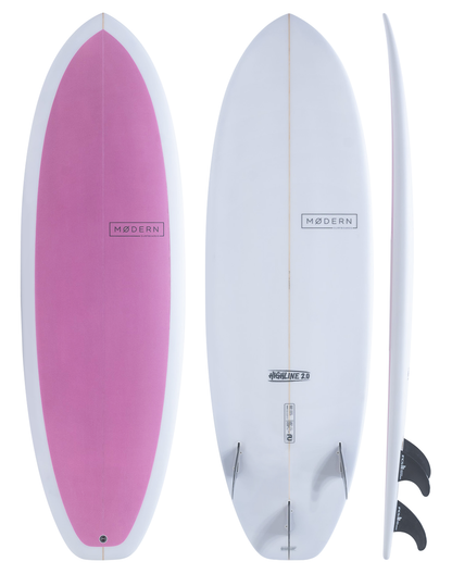 Modern Surfboards Highline 2.0 shortboard - watermelon pink