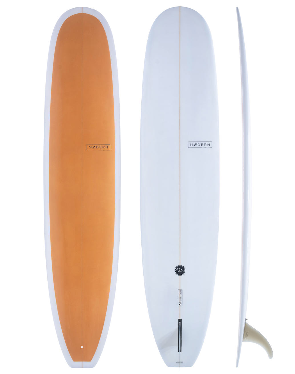 Modern Surfboards Retro longboard - golden orange