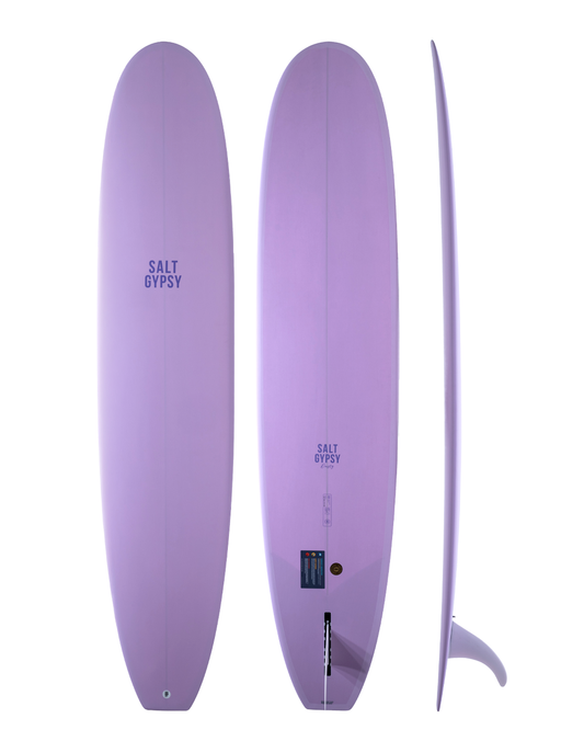 Salt Gypsy Dusty Longboard in lilac
