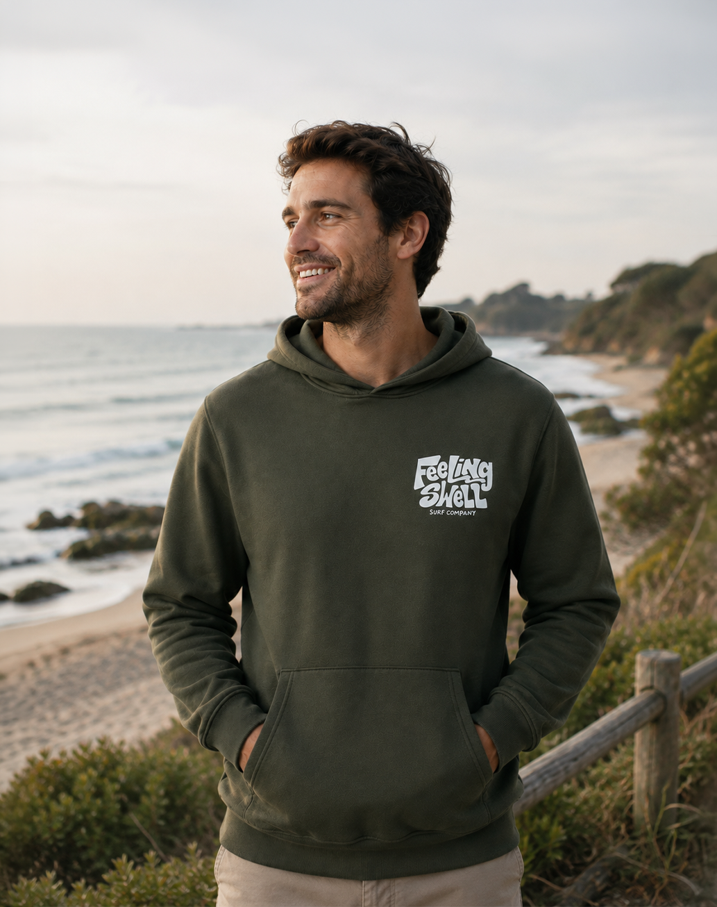 Feeling Swell Mens Relax Hoodie