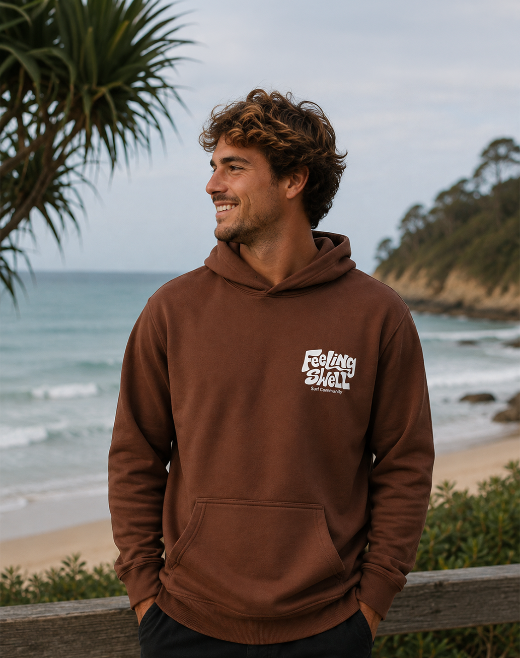 Feeling Swell Mens Relax Hoodie