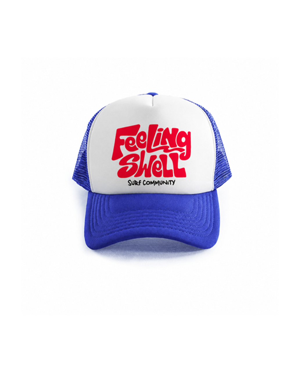 Feeling Swell Trucker Hat red,white & blue