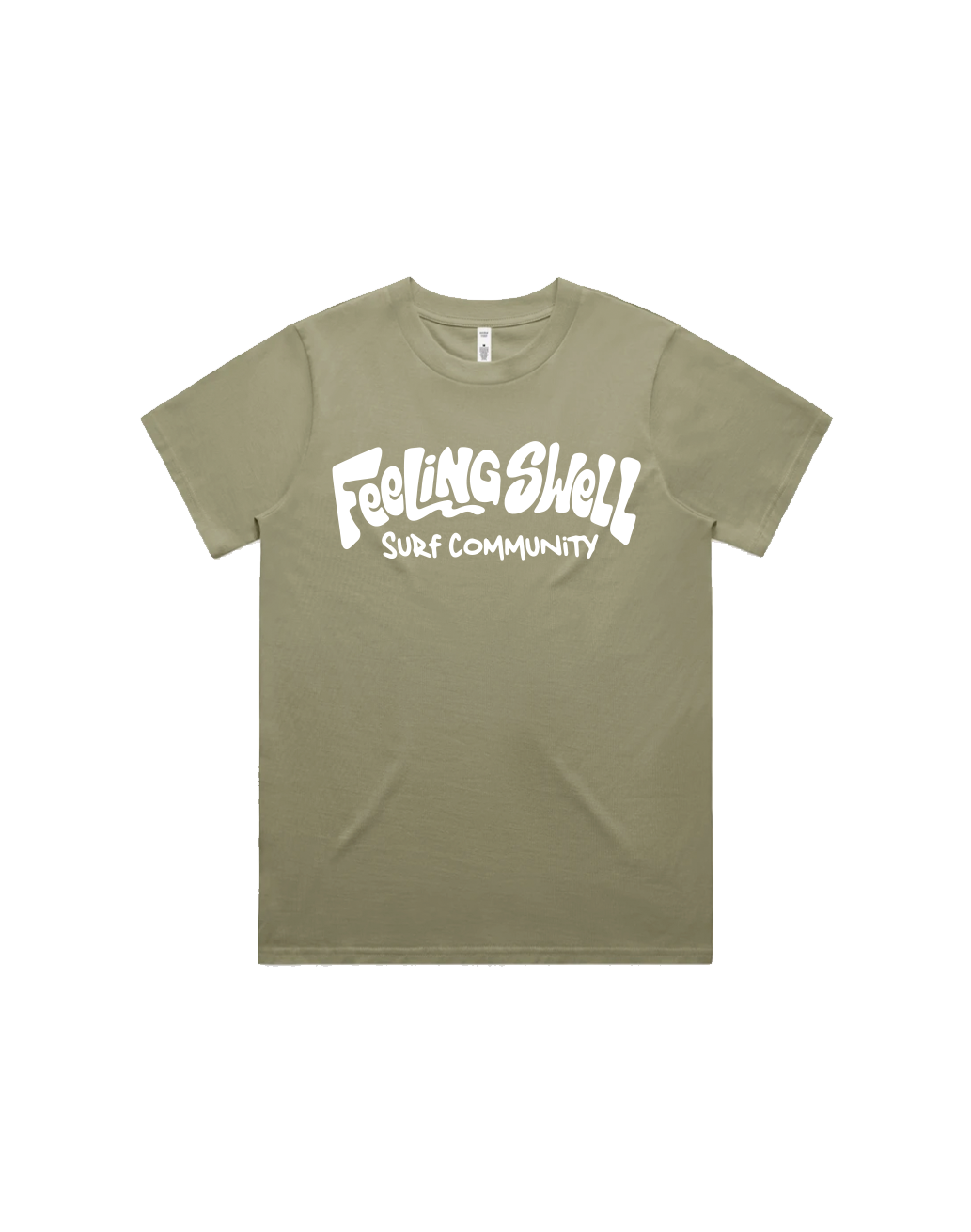 Feeling Swell Women's Classic TShirt in Eucalyptus.