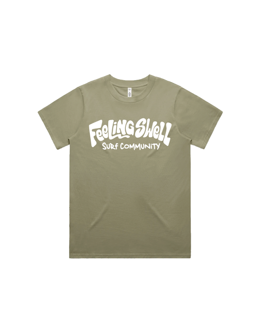 Feeling Swell Women's Classic TShirt in Eucalyptus.