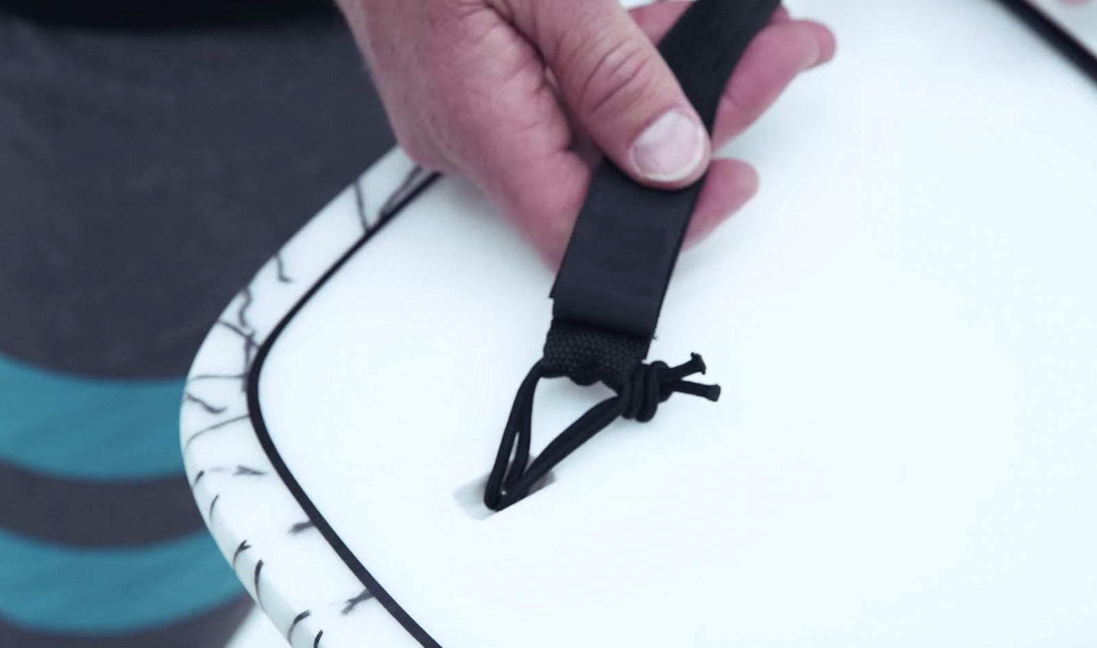 How to attach a leg rope Global Surf Industries Australia