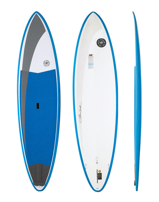 Tom Carroll Paddle Surf - Blue and white stand up paddleboard