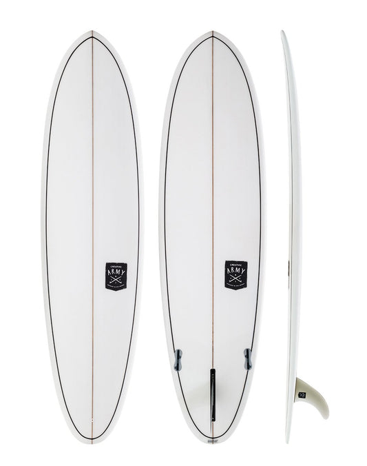 Creative Army Surfboards - Huevo mid length surfboard  - SLX model