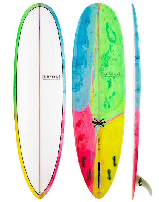 Modern Surfboards - Love Child psychedelic surfboard