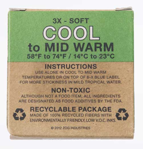 Surfboard Wax | Mr Zog's Sex Wax - cool to mid warm