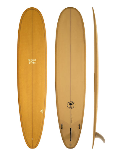 The Critical Slide Society Surfboards - All Rounder straw yellow longboard